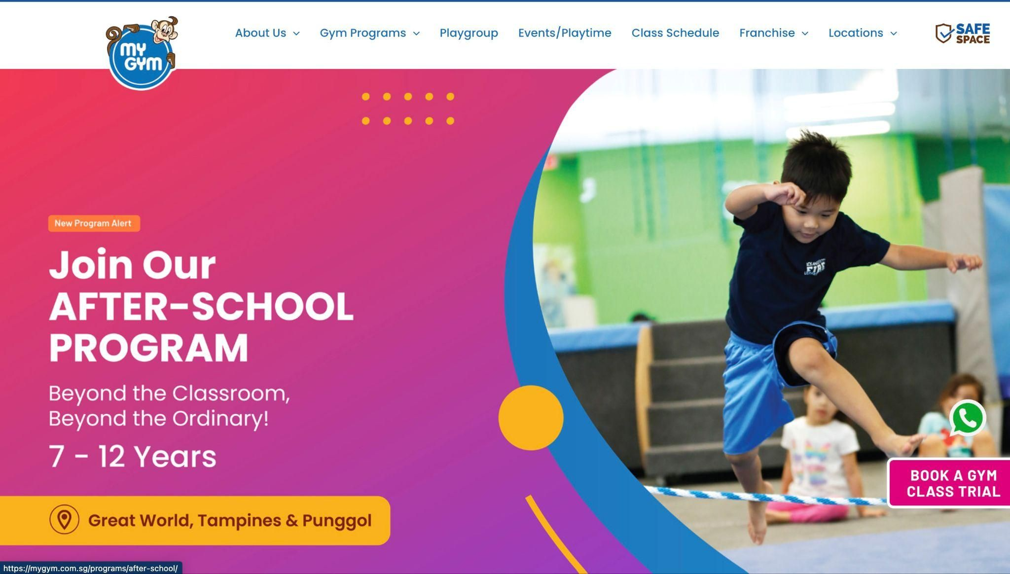 MyGym Singapore Education case study screenshot 1 - ABC Sales AI results