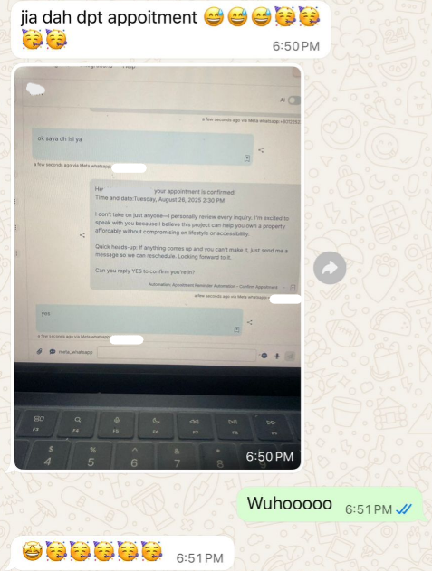 Haudi Real Estate & Property case study screenshot 1 - ABC Sales AI results
