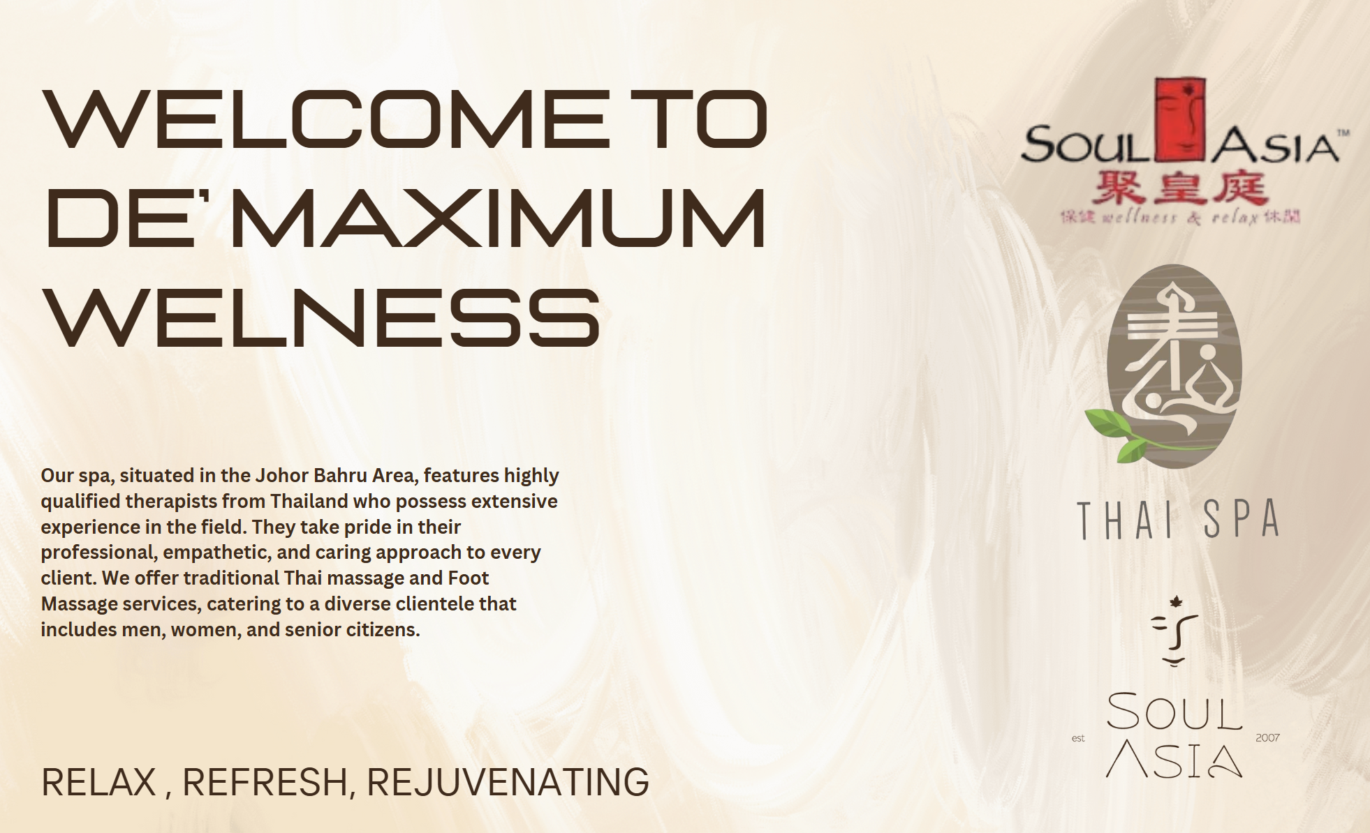 Soul Asia Thai Massage Health & Wellness case study screenshot 1 - ABC Sales AI results